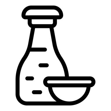 Geleneksel soya sosu simgesi, taslak biçimi