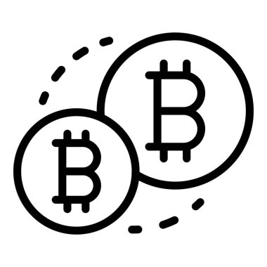 Bitcoin para simgesi, özet biçimi