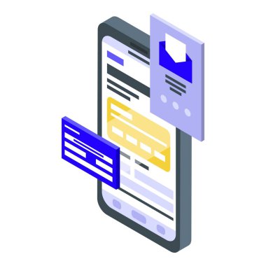 Aygıt arayüzü simgesi, izometrik biçim