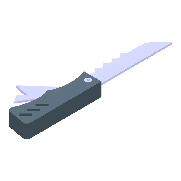 Icono de cuchillo multiherramienta, estilo isométrico — Vector de stock