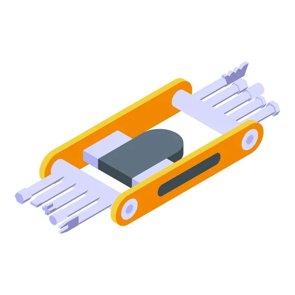 Penknife instrument icon, ισομετρικό — Διανυσματικό Αρχείο