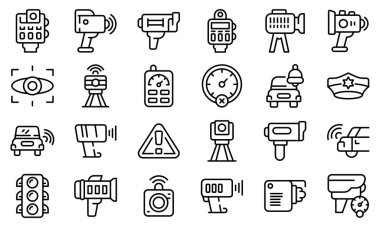 Hız radar simgeleri ayarlandı, özet biçimi