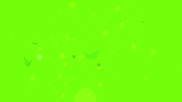 Animação de ícone de abacaxi — Vídeo de Stock