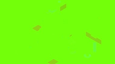 Yüz değirmenleme metal simgesi canlandırması