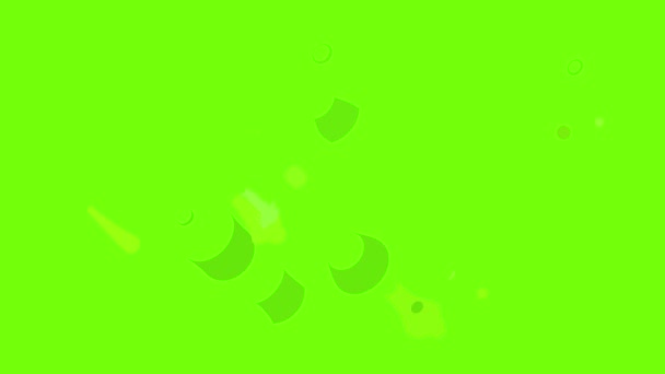 Bouteille champagne icône animation