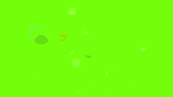 Dimma spray ikon animation — Stockvideo