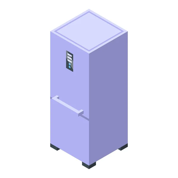 부엌 현대 냉장고의 아이콘, 등거리적 인 스타일 — 스톡 벡터