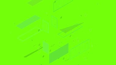 Vagon taşıyıcı simgesi canlandırması