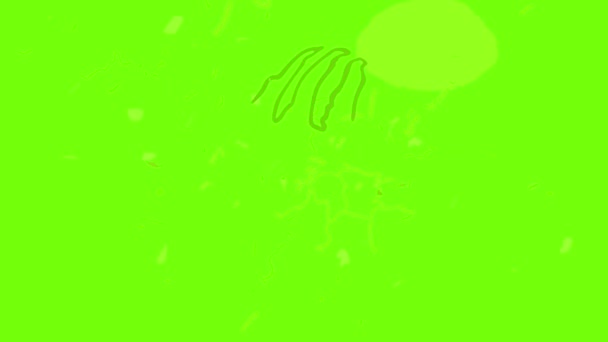 너트 비스킷 아이콘 애니메이션 — 비디오