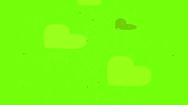 Coração cookie ícone animação — Vídeo de Stock