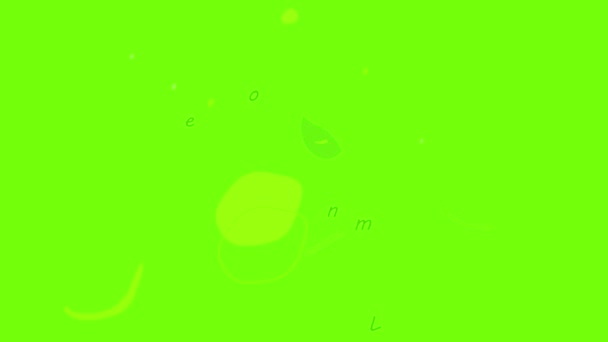 Citron ikon animation — Stockvideo