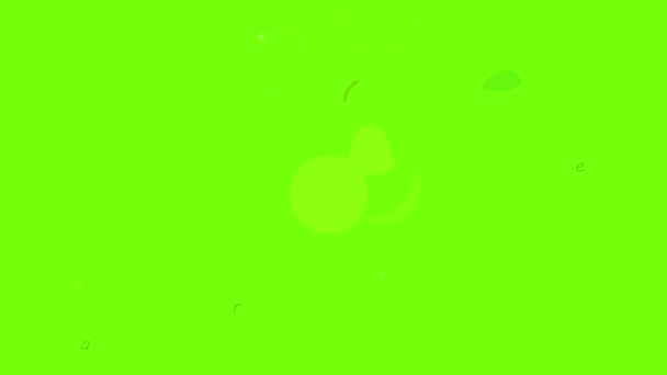 Päron ikon animation — Stockvideo