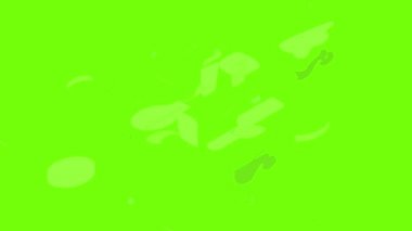 Seramik tuvalet simgesi canlandırması