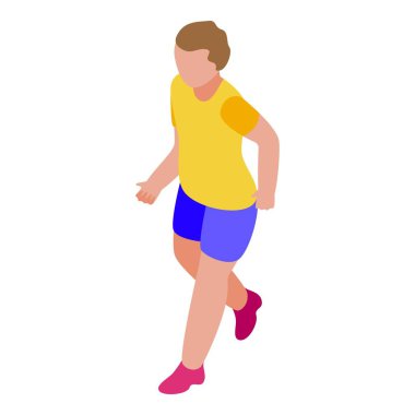 Futbolcu simgesi, izometrik biçim