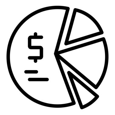 Nakit grafik pasta simgesi, özet biçimi