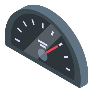 Hızlı sssl sertifika simgesi, izometrik biçim