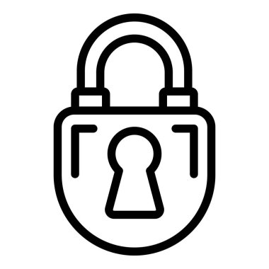 Asma kilit simgesi, özet biçimi