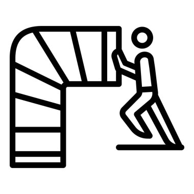 Tahliye hava kanalı simgesi, özet biçimi