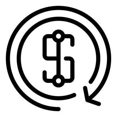 Para yardımı simgesi, özet biçimi