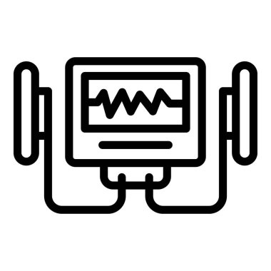 Aed defibrilatör simgesi, özet biçimi