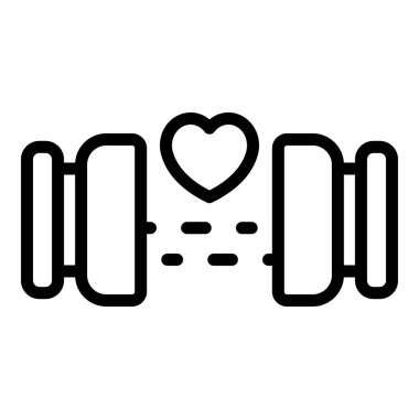 Kalp simgesini yeniden canlandır, taslak biçimi