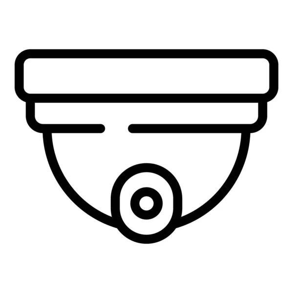 Indoor-Kamera-Symbol, Outline-Stil — Stockvektor