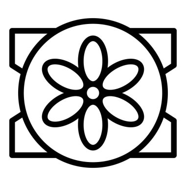 Buzdolabı onarım servisi simgesi, özet biçimi