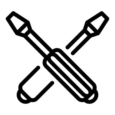 Onarım servisi simgesi, taslak biçimi