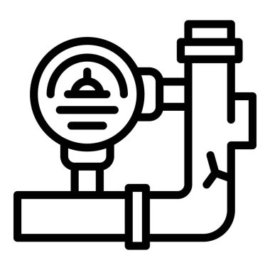 Kırık boru simgesi, özet biçimi