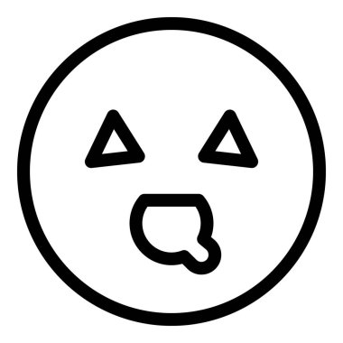 Bağrışan emoji simgesi, özet biçimi