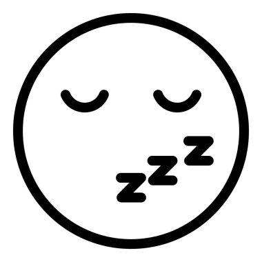 Uykulu emoji simgesi, özet biçimi