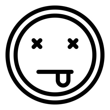 Ölü emoji simgesi, özet biçimi