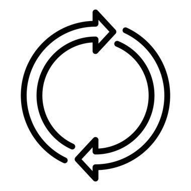 Döngü güncelleme simgesi, özet biçimi