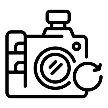 Kamera güncelleme simgesi, özet biçimi