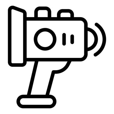 Radar hız göstergesi simgesi, özet biçimi