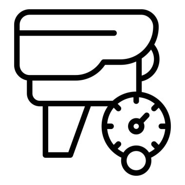 Hız tuzağı radar simgesi, özet biçimi