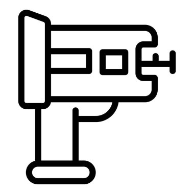 Lazer cetvel simgesi, özet biçimi