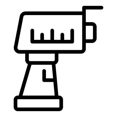 Lazer bant simgesi, özet biçimi