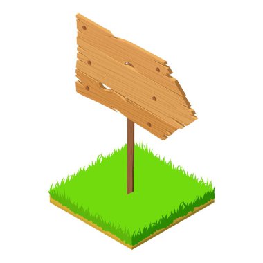 Tahta imleç simgesi, izometrik biçim