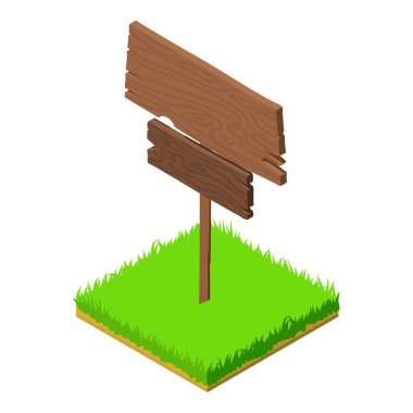 Tahta simge simgesi, izometrik biçim