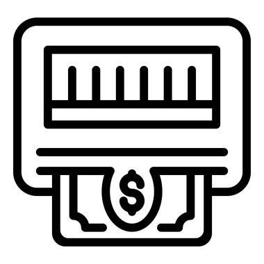 ATM para simgesi, taslak biçimi