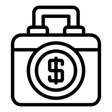 Nakit çanta simgesi, taslak biçimi