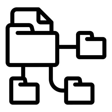 Dosya ağı simgesi, özet biçimi