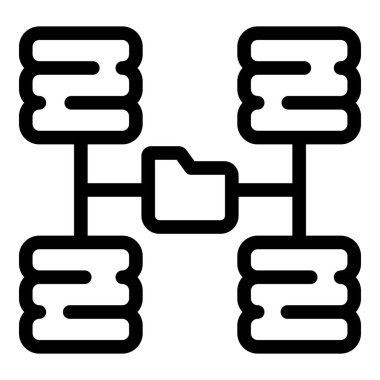 Sunucu ağ simgesini filtrele, taslak biçimi