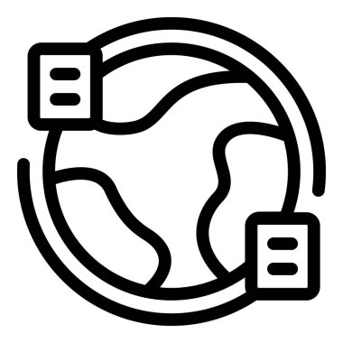 Genel dosya aktarım simgesi, özet biçimi