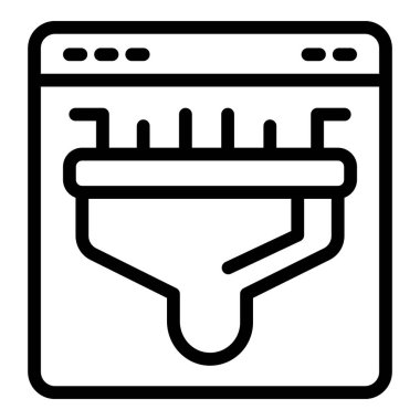 Huni web arama simgesi, özet biçimi