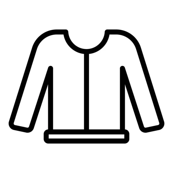 Icono de camisa de mercería, estilo de contorno — Archivo Imágenes Vectoriales