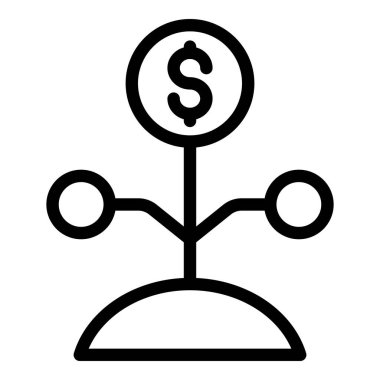 Beyin fırtınası bitki simgesi, özet biçimi