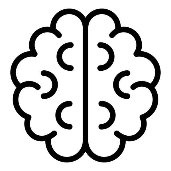 Мозговой штурм икона успеха, стиль набросков — стоковый вектор
