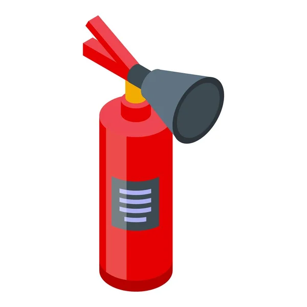 Pictogram brandblusser, isometrische stijl — Stockvector